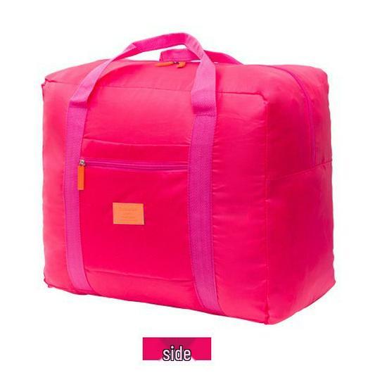 Expandable Travel Gym Tote with Large Capacity and Underwear Organizer