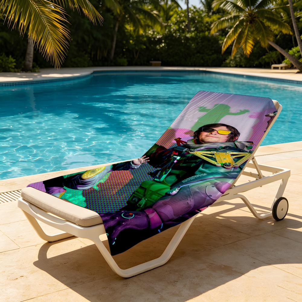 Game D-Death S-Stranding Towel Beach Blanket Towel For Travel Gym Shower Luxury Lightweight Camping Pool hot