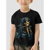 Kids Clothes Boys Tshirt Short Sleeve 3D Skull Print Children Summer Clothes Creative Stylish Streetwear Round Neck Girl Clothes