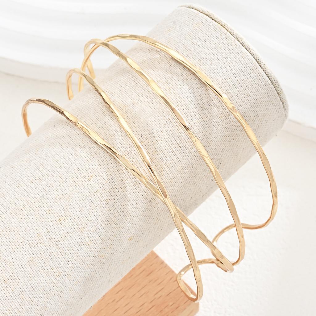 Minimalist Arm Cuff Arm Bracelet Upper Arm Geometric Armband Cuff Bangle Bracelets for Women Teen Girls Jewelry Gifts for Her