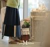 Seutailbaimiin Color-Block Patch Skirt
