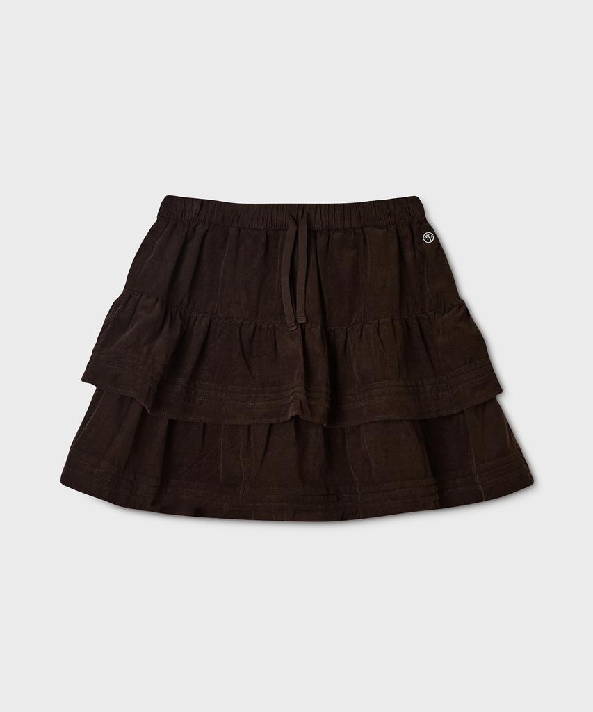 Who.A.U Corduroy Short Tiered Skirt / Whwhg4921F