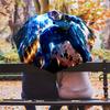 1 PC Automatic Folding Umbrella - Vegeta Pattern Portable Foldable Design With 8 Ribs Christmas Birthday Gifts