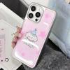 Zhitai Electroplated Silver-Edge Drip Glue Case for iPhone 15/14 & Huawei Mate 60 Pro