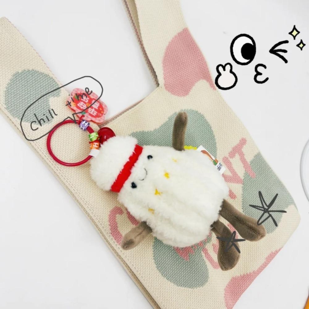 Badminton Baseball Tennis Plush Toys with Feet Smiling Face Expression Ball-type Pendant Children's Dolls Birthday Gifts