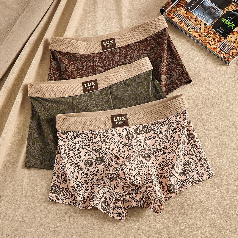 Herren Superdünne Baumwoll-Boxershorts - Atmungsaktiv, Mittelhoch geschnitten, Übergröße, Sommer-Trunks
