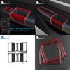 Carbon Fiber Style Interior Door Handle Frame Sticker for Dodge Charger 2008-2010 Magnum 2008