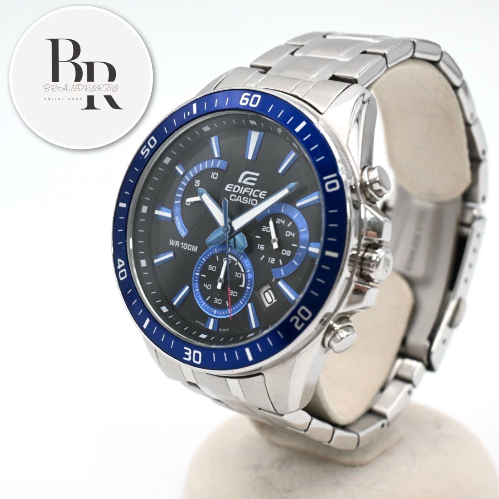 Б/У [Рабочий элемент] EDIFICE CASIO Casio EFR-552D-1A2 Мужские часы Нержавеющая сталь Кварцевые