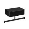 Toilet Paper Holder Wall Mounted Stainless Steel Toilet Roll Storage Shelf for Bathroom