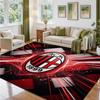 AC Milan Design Crystal Velvet Rug Soft Decorative Mat for Bedroom Entrance