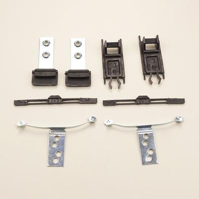 BSR511 8 Delar Soltaksskydd Löpare Glidskena Dekor Reparationsklämmor för BMW 3 E46 1997-2003 Pre-Facelift 54138246027 54138246025