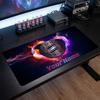Tappetino per Mouse Grande Personalizzato Bayern Monaco, Stampa Testo Nome Personalizzato, Tappetino da Scrivania Antiscivolo con Logo Calcio, Regalo per Gamer