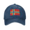 Flag of Orkney Scotland Baseball Cap F Hat Unisex For The Sun black Streetwear Girl Unisexs
