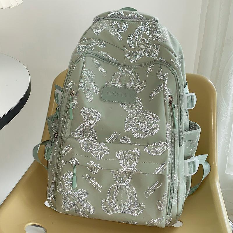 Children's Schoolbags Elementary School Girls High Value Large Capacity Printed Backpacks for Junior High School Students