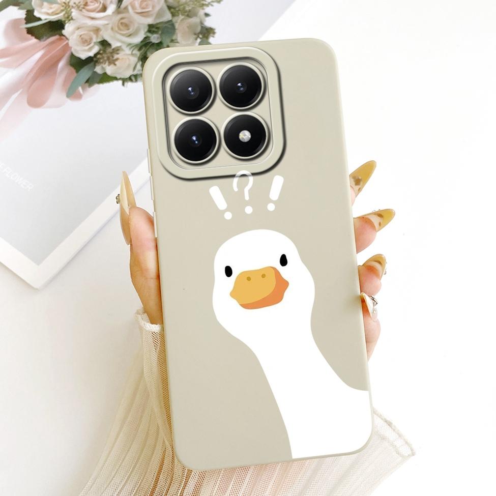 Casing For Xiaomi 15T 5G Cover Silicone Luxury Fashion Flowers Kawaii Cute Painted Shockproof Phone Case 25069PTEBG