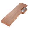 RV Table Top Replacement with 2 Cup Holders Folding In Half 31.49x15.74in Solid Wood Boat Table Top Panel for Trailer