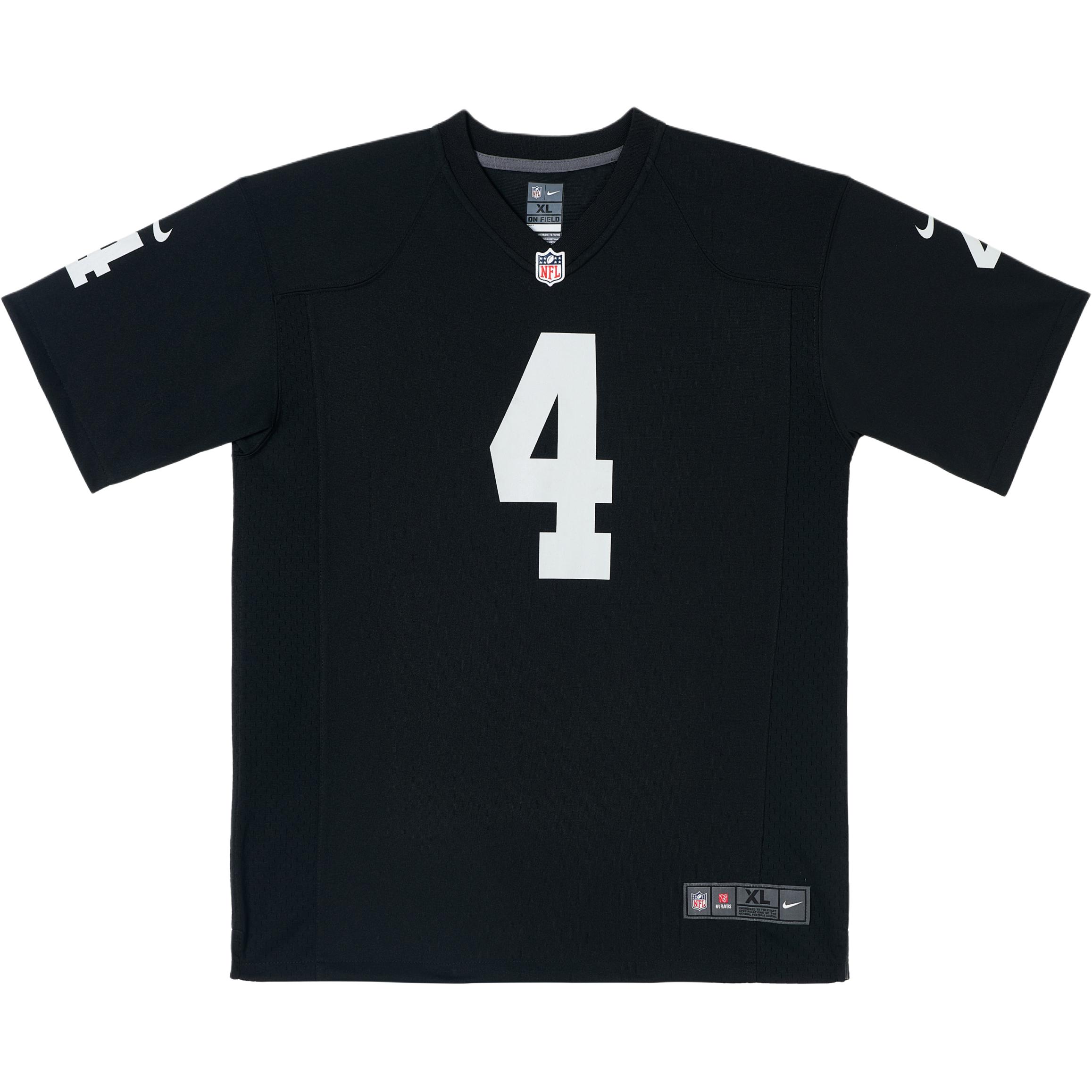 

Nike NFL Collaboration T-Shirt Derek Carr New Orleans Saints V-Neck Sports Pullover Short Sleeve Kids Tops 3Z1B7N1P9-CARR S