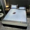 Jacquard Ice Silk Mat Bed Maternal and Infant Grade Ice Silk Summer Air Conditioning Mat Machine Washable