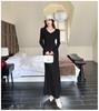 High-Quality Autumn Winter Knit Fishtail Sweater Dress