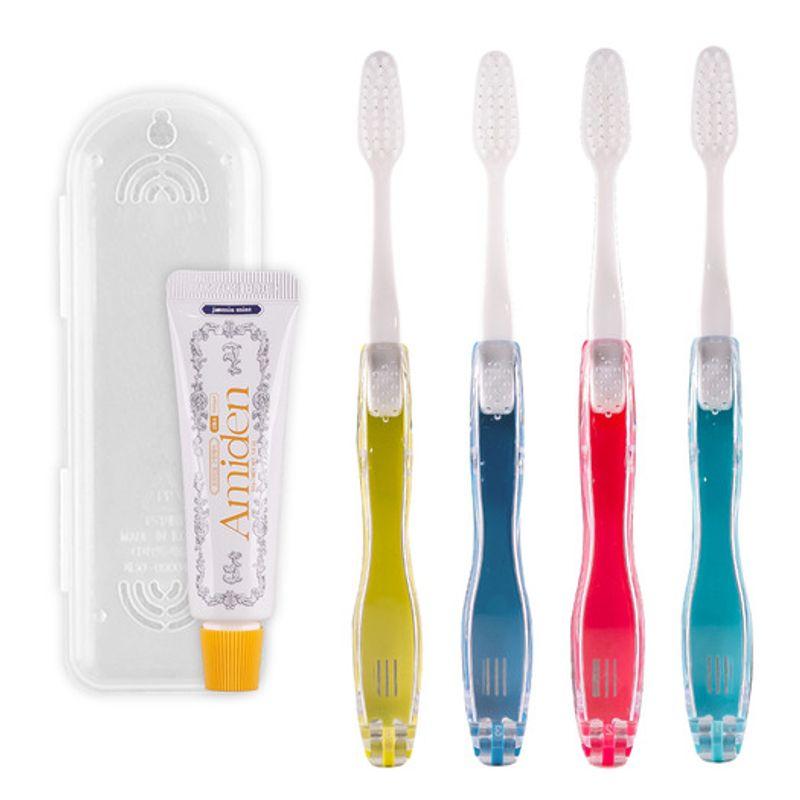 Domestic Flyto Portable Toothpaste and Toothbrush Slim Set