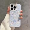 Creative cat colored silver shell is suitable for Xiaomi Mi 15pro mobile phone hard case 14 anti-drop note14 simple 12x11.