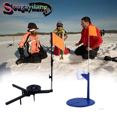 Eisfischen mit Spitze, hohe Empfindlichkeit, deutliches Signal, professionelle tragbare Eisfischerausrüstung