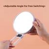 40x Double-sided Foldable High-definition Makeup Mirror With Lights