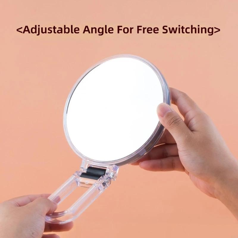 40x Double-sided Foldable High-definition Makeup Mirror With Lights