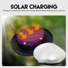 Solar Powered Lamp Simulation Pebble Courtyard Lamp Outdoor Garden Lawn Lamp Simulation Stone Trail Landscape Garden Decoration
