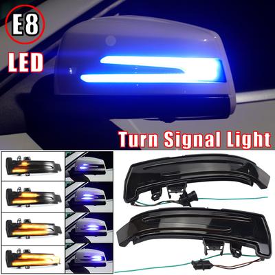 2 stücke Dynamische Blinker LED Licht Seite Spiegel Anzeige Für Mercedes Benz W204 CLA ABCES GLA GLK CLS Klasse W176 w212