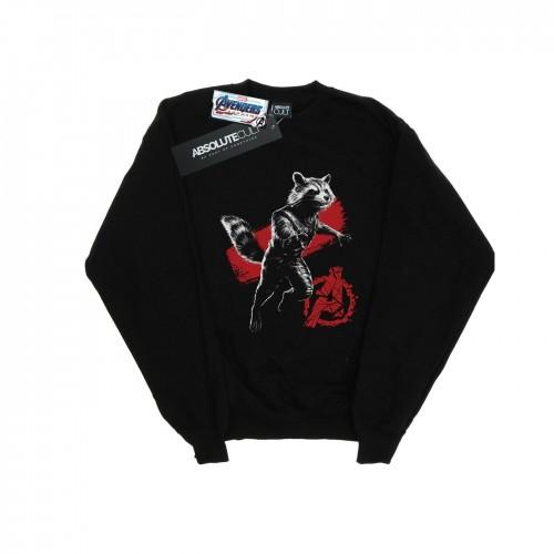 Marvel Mens Avengers Endgame Mono Rocket Sweatshirt