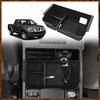 Muslogy Center Console Organizer Compatible With 2005- Nissan Frontier & 2005-2012 Nissan Pathfinder Accessories Middle Console Divider Storage Box