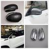 For Suzuki S-Cross Scross SX4 2015 2016 2017 2018   ABS Carbon Fiber Black Rearview Mirror Cover Trims Car Accessories
