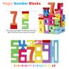 NEW Digital Building Blocks Children's Educational Toys, Baby Early Education Large Particle Color Building Block Toys, Gift