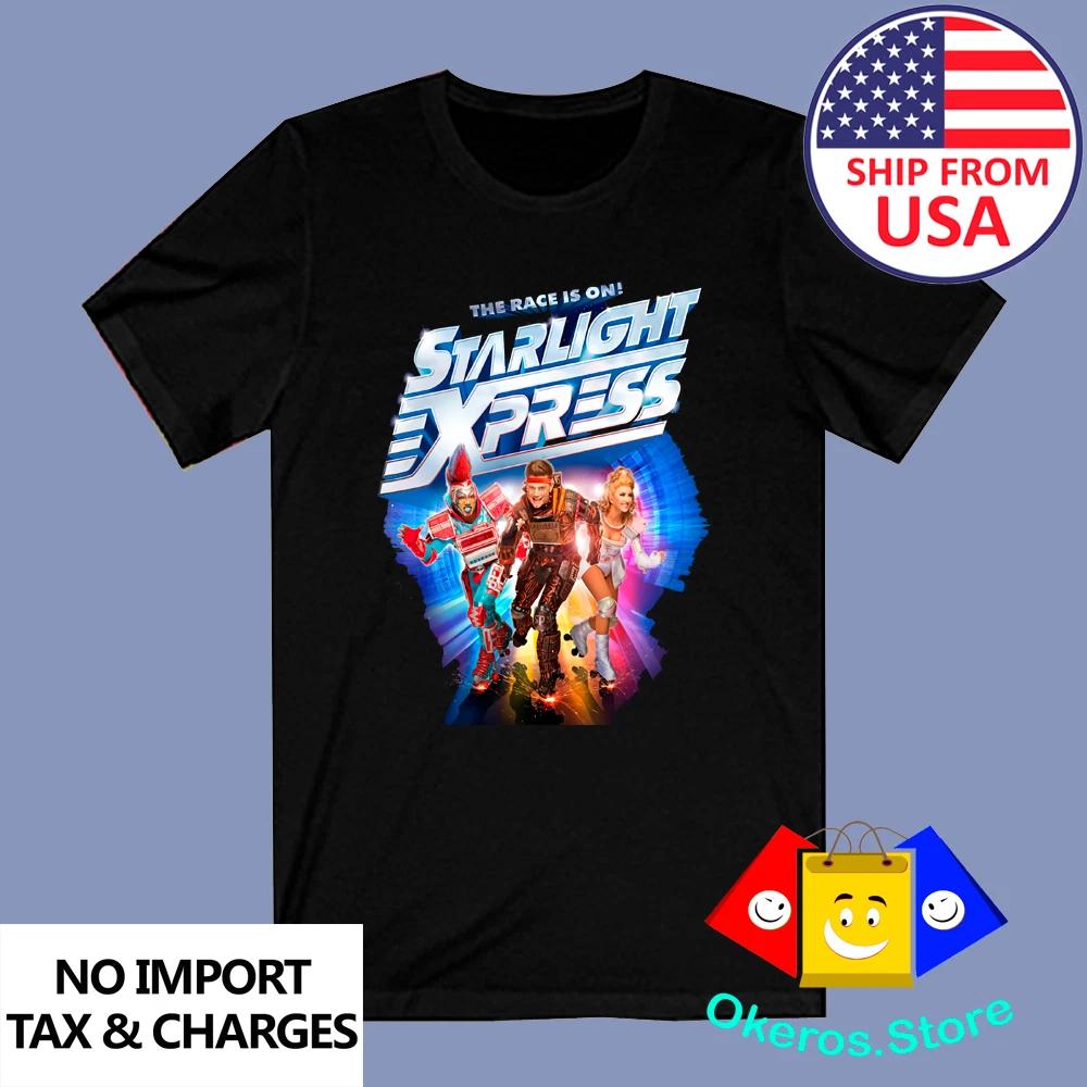 Starlight Express Musical Men s Black Size S to 3XL 4XL