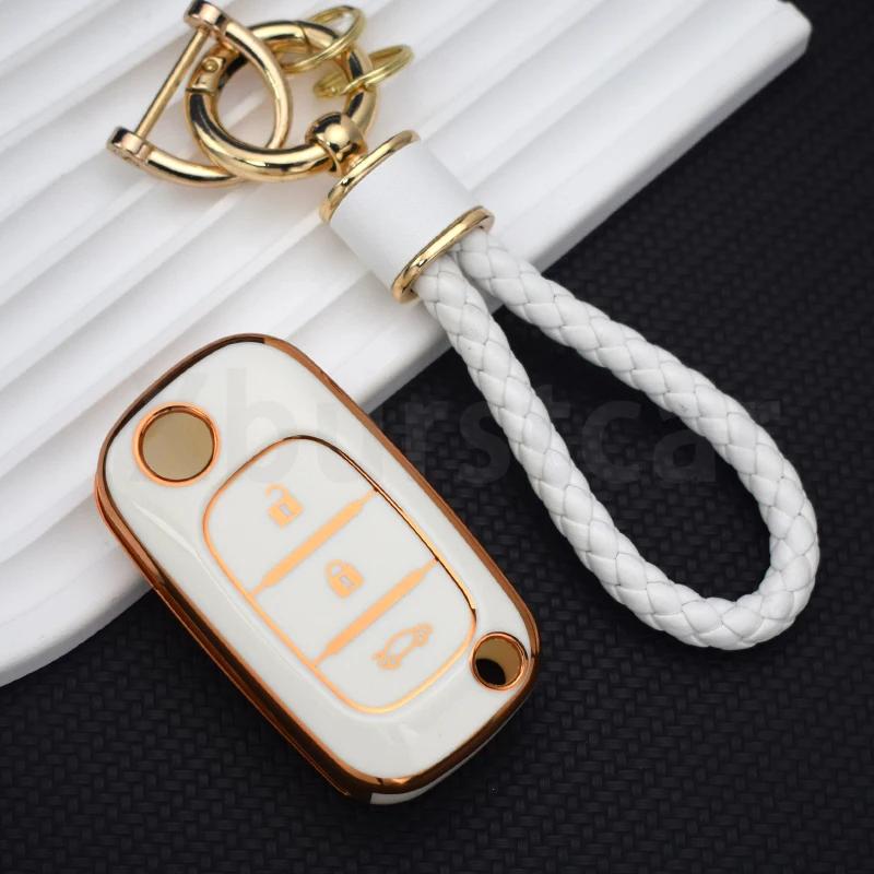 Shell Fob For Mercedes For Renault Fluence Clio Megane For Lada Vesta Granta Xray Kalina Priora Sedan Sport Tpu Key Case Cover