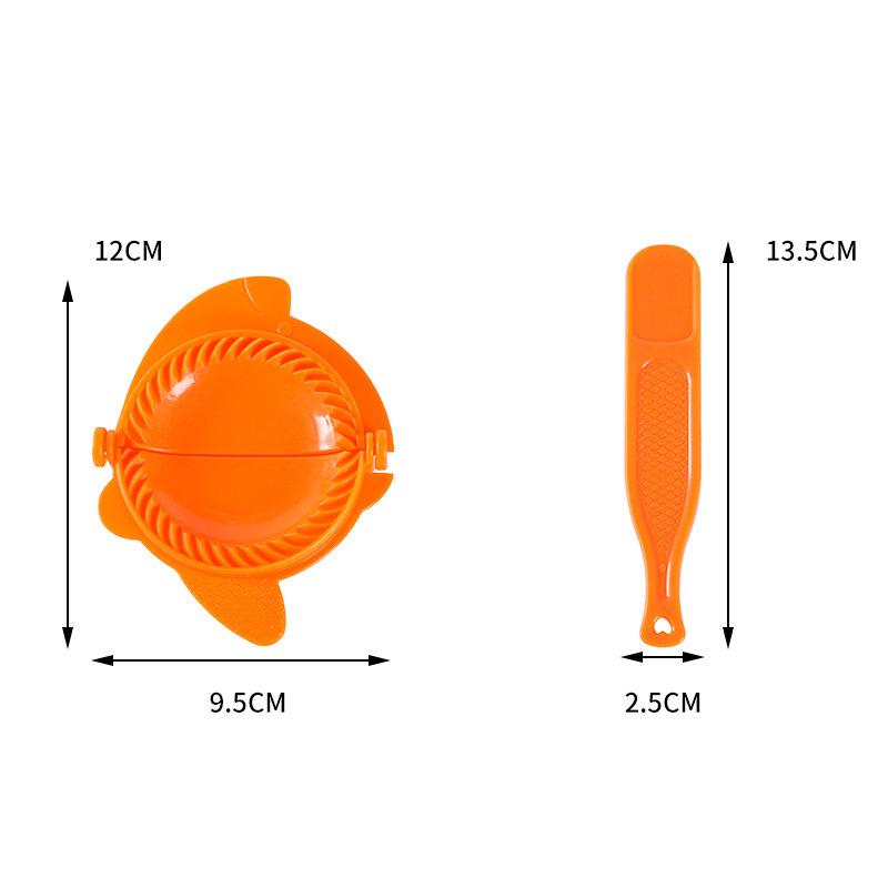Cute Dumpling Maker Machine DIY Dough Press Dumpling Skin Wrapper Mould Household Manual Kitchen Baking And Pastry Tools