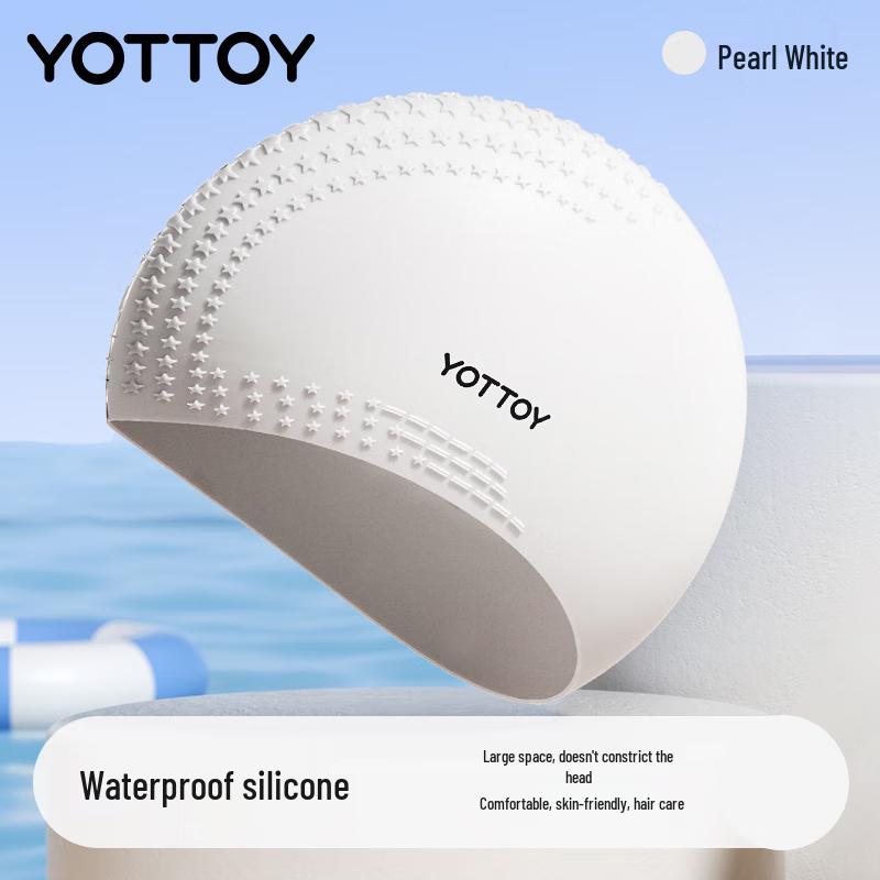 Yottoy Adult Waterproof Swimming Cap
