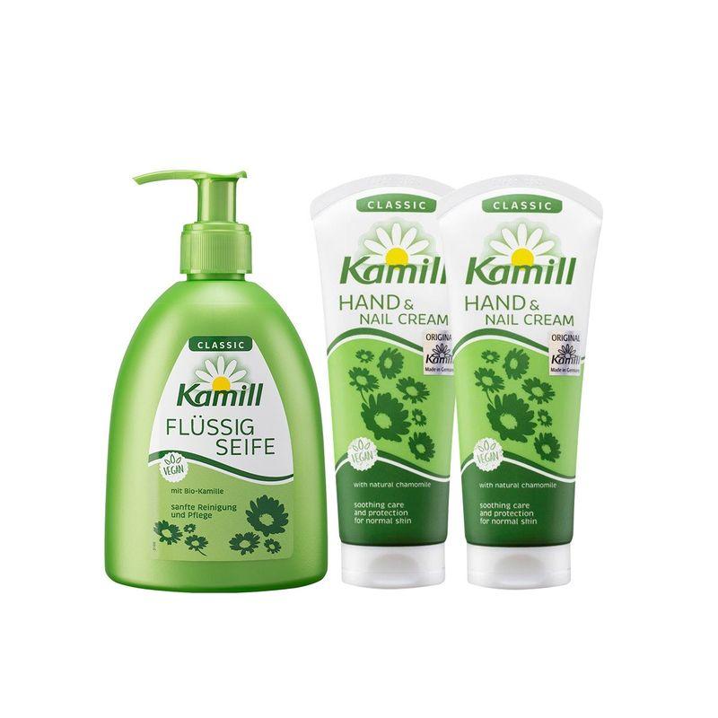 Kamill Hand Care Set(Hand Cream, Liquid Soap)