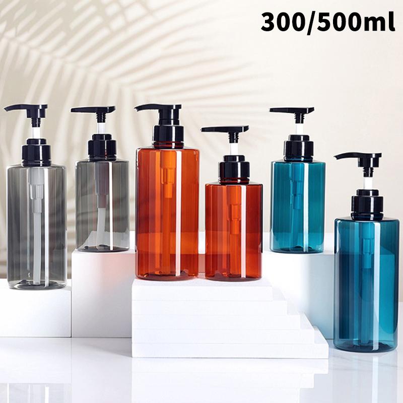 300/500ml Dispenser de săpun de mână cu pompă goală, sticle, Dispenser de loțiune, Dispenser de lichid, recipiente portabile de călătorie, accesoriu de baie