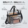 HarnyLoom Transparent Work Bag, Eco-Friendly Handbag, Large Capacity Handbag, Waterproof Transparent Thick PVC Material, Stylish Design
