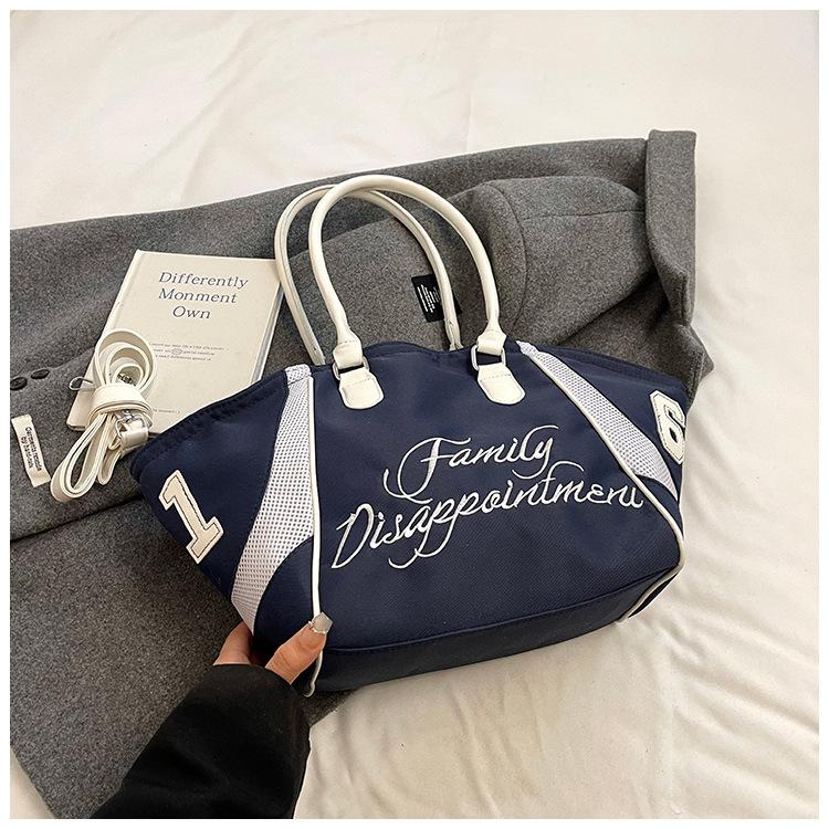 Commuter large-capacity bag women's summer new casual high-value shoulder messenger bag portable tote bag