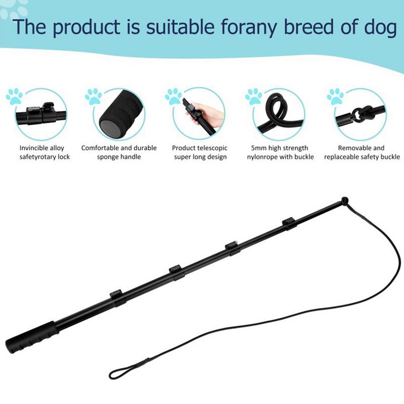 

Dog Flirt Pole For Large Dogs Interactive Dog Toy Pet Wand Dog Pole Toy Dog Teaser Wand Retractable Flirt Stick Dog Agility CHINA