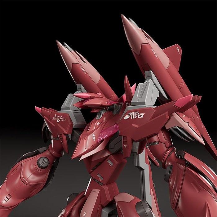 MODEROID Soukyuu no Fafner THE BEYOND Fafner Mark Dritzen Kai Chronos 1/N Scale Assembly Plastic Model Kit Red, approx. 7.5" tall (190mm) x