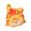 Chinese Year Dragon Statue Mini Sculpture Miniature Figurine for Living Room Home