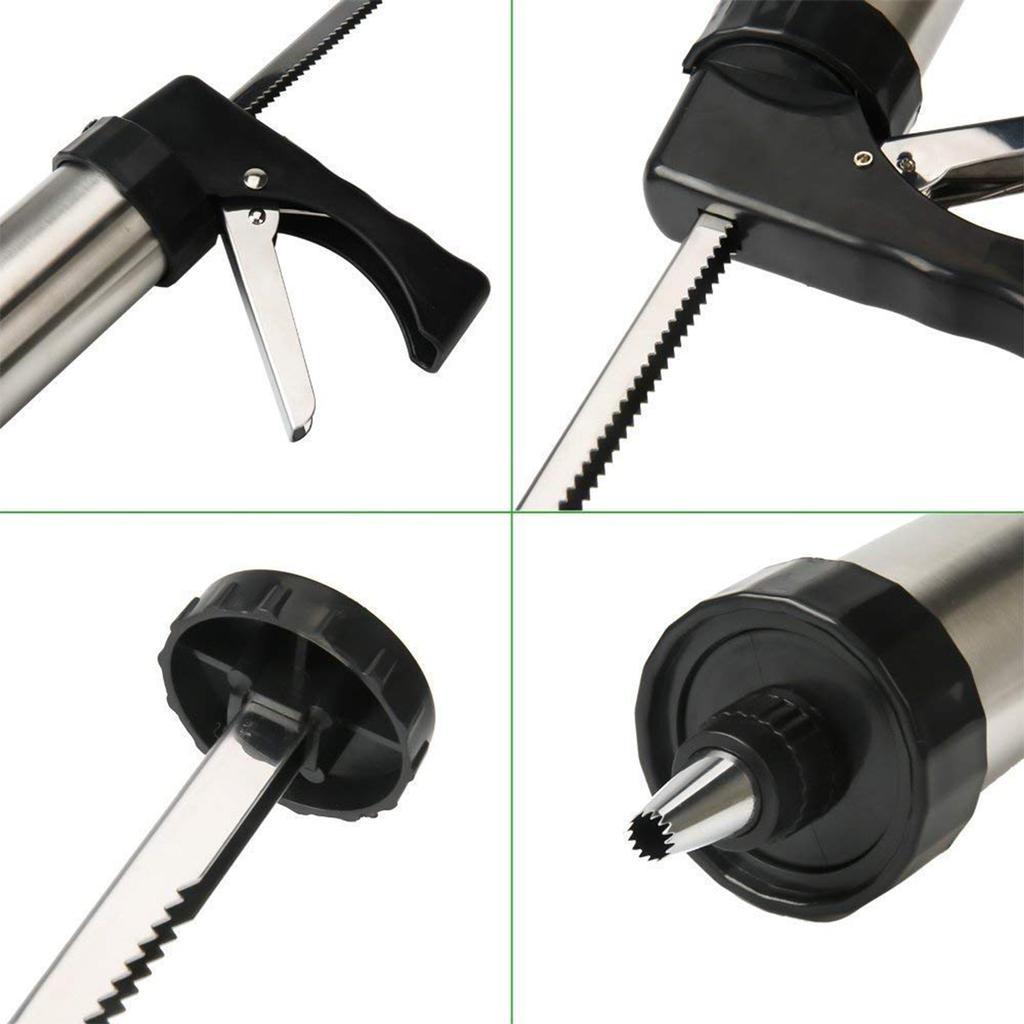 Stainless Steel Cookies Press Kit Included 7 Pipe Nozzle And 13 Cake Decoration Mould