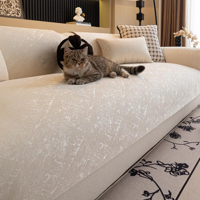 New Simple Modern Chenille Composite Sofa Cushion Light Luxury Comfortable Non-slip Multi-person Sofa Combination Cushion