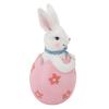 Easter Bunny Egg Decoration Resin Spring Easter Rabbit Decor Figurine Tabletop Decoration for Party