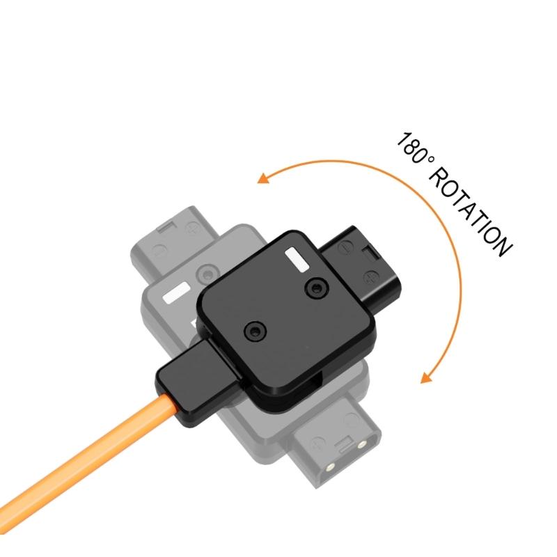Professional D-Tap to 4Pin XLR Power Cable Nylon Braided 150W Connector Cable Replacement For Camera Film Production