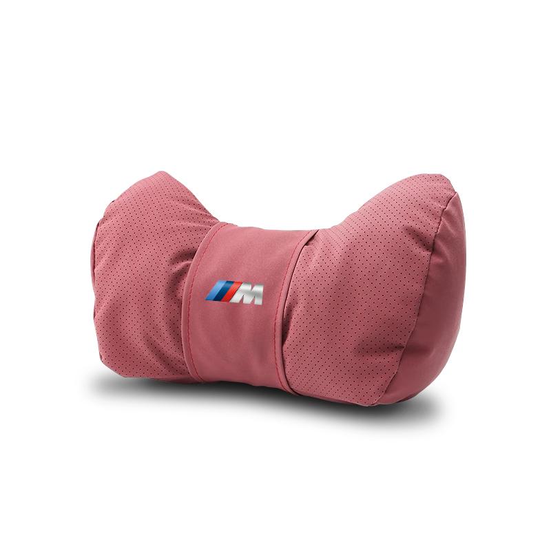 1Pcs Car Seat Headrest Auto Logo Neck Pillow / Sticker For BMW M E46 E90 E60 F30 F31 F10 E39 E36 F20 G30 G20 E87 E92 E91 E30 X5